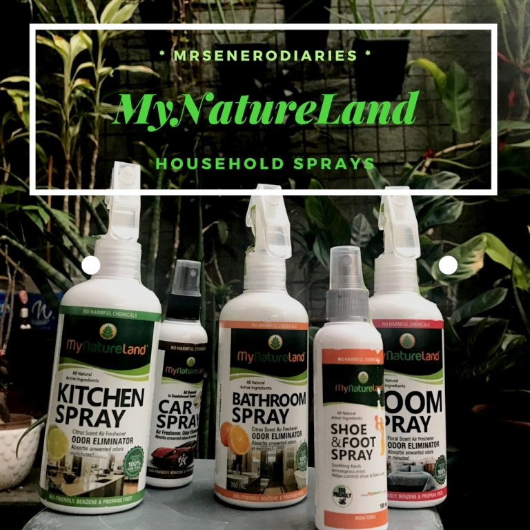 MrsEnero Approved : MyNatureLand’s Natural Household Sprays