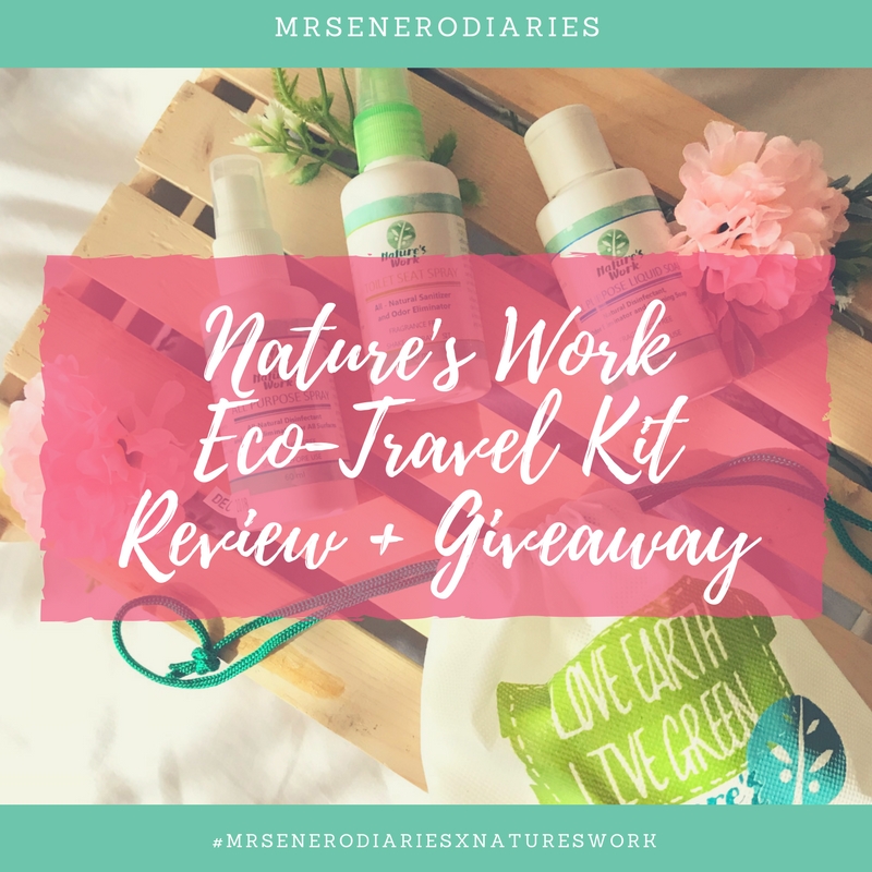 MrsEnero Approved : Nature’s Work Eco-Travel Kit Review + Giveaway