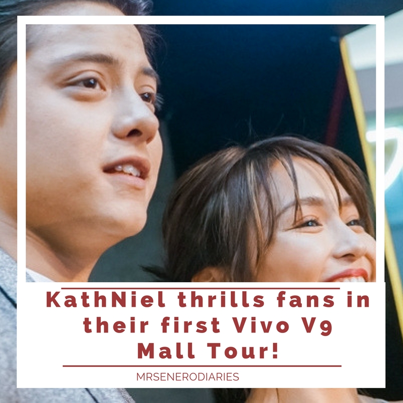 KathNiel Thrills Fans in their First Vivo V9 Mall Tour