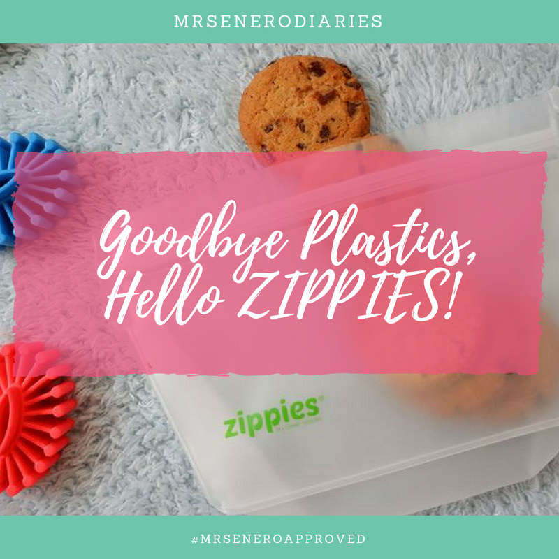 MrsEnero Approved : Goodbye Plastics, Hello ZIPPIES!