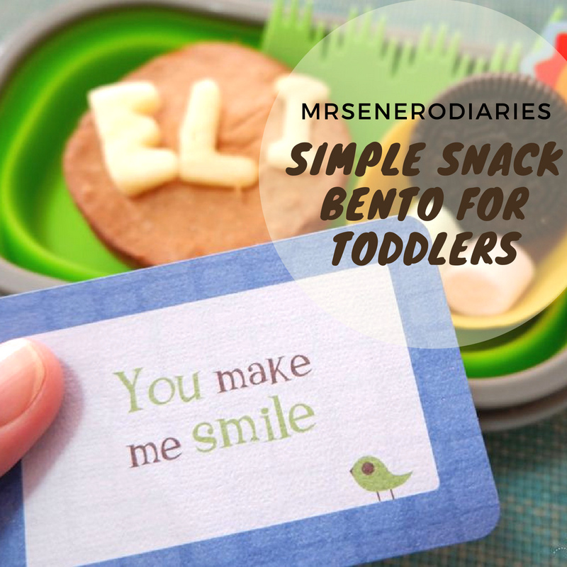 Simple Snack Bento for Toddlers