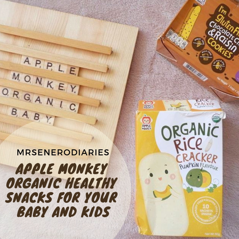 MrsEnero Approved : Apple Monkey Organic Healthy Snacks For Your Baby and Kids