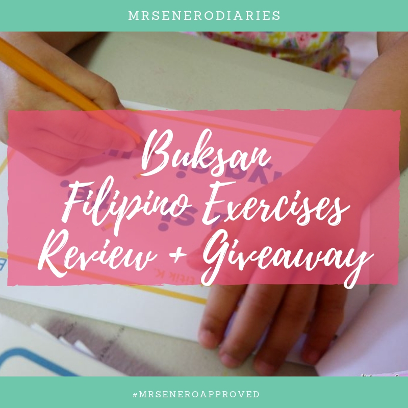 MrsEnero Approved : Buksan Filipino Exercises Review + Giveaway