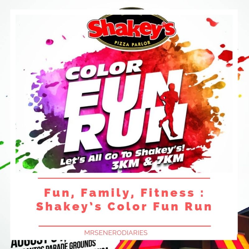 Fun, Family, Fitness: Shakey’s Color Fun Run