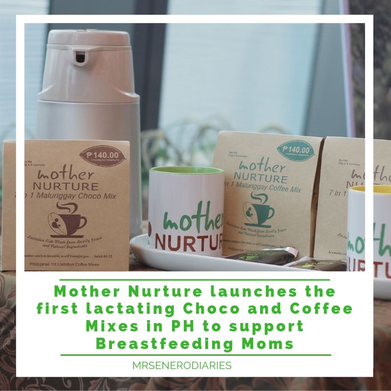 Mother Nurture launches the first lactating Choco and Coffee Mixes in PH to support Breastfeeding Moms