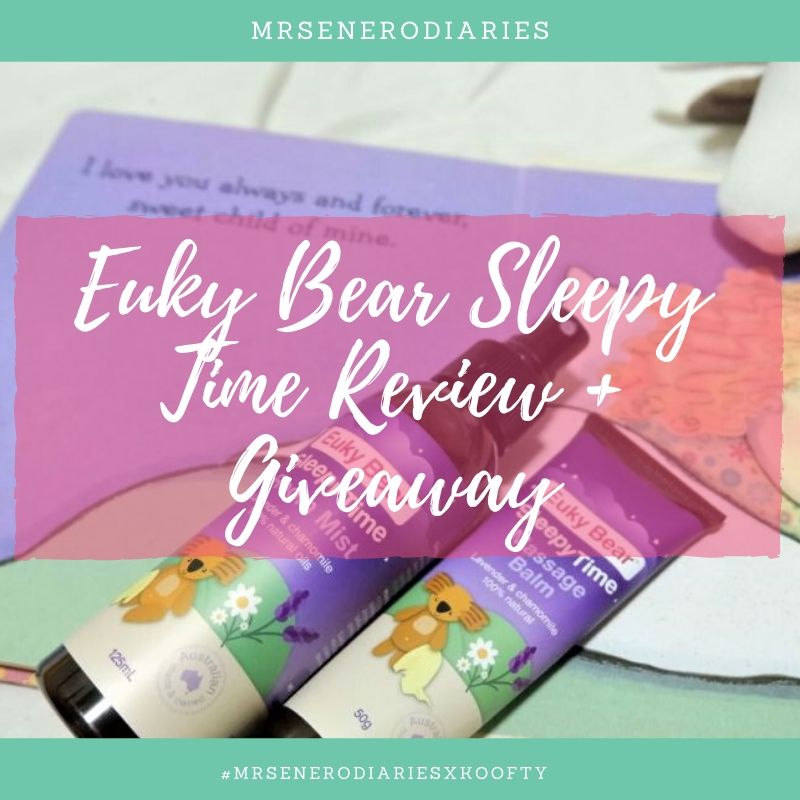 MrsEneroFinds : Euky Bear Sleepy Time Review + Giveaway