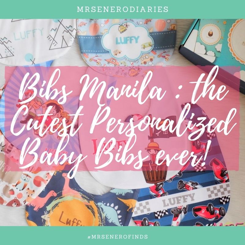 Bibs Manila : the Cutest Personalized Baby Bibs ever!