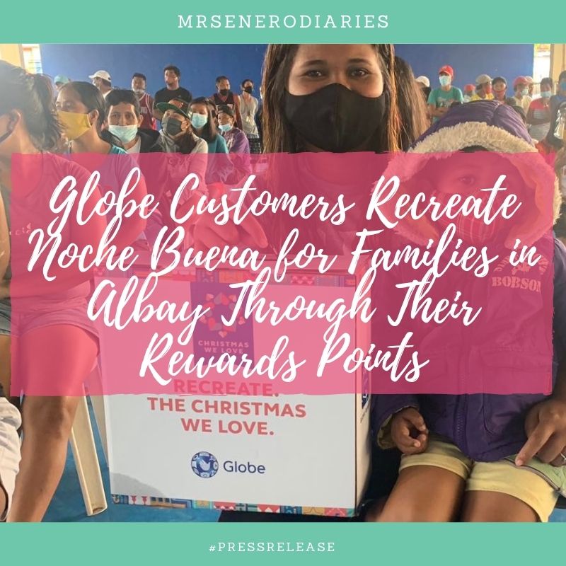 Globe Customers Recreate Noche Buena for Families in Albay Through Their Rewards Points