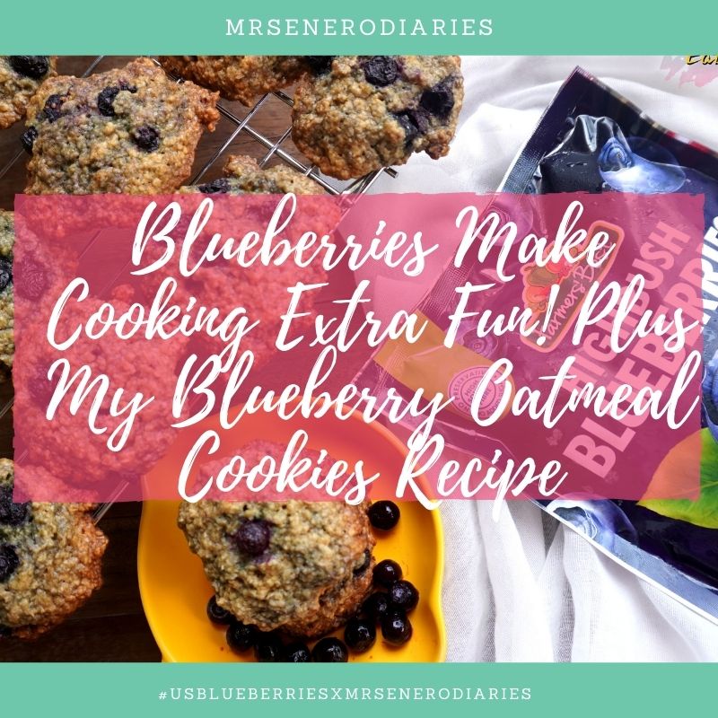 Blueberries Make Cooking Extra Fun! Plus My Blueberry Oatmeal Cookies Recipe