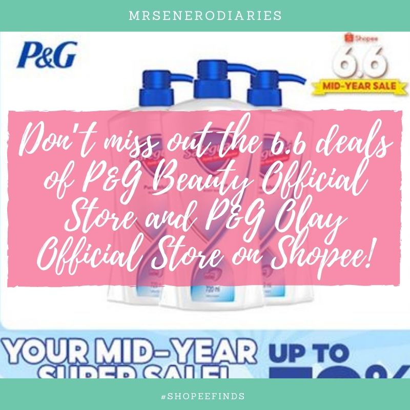 Don’t miss out the 6.6 deals of P&G Beauty Official Store and P&G Olay Official Store on Shopee!