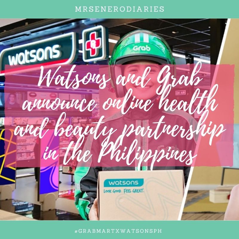 Watsons and Grab announce online health and beauty partnership in the Philippines