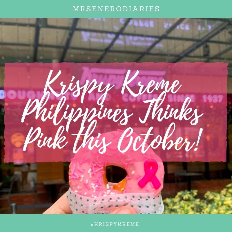 Krispy Kreme Philippines Thinks Pink this October!
