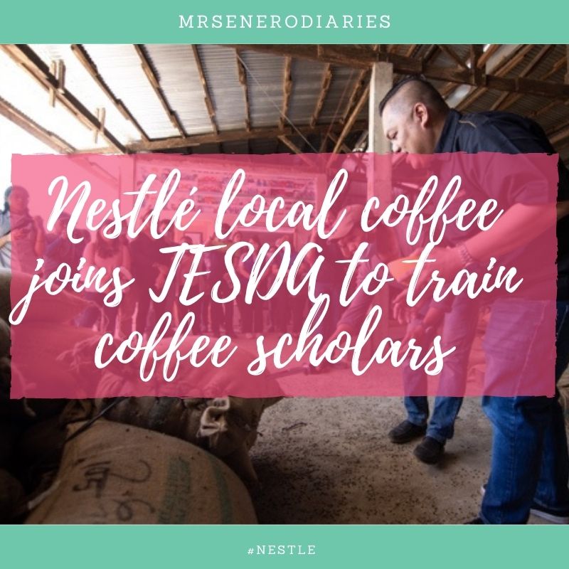 Nestlé local coffee joins TESDA to train coffee scholars