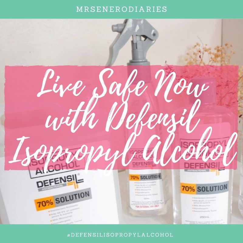 Live Safe Now with Defensil Isopropyl Alcohol