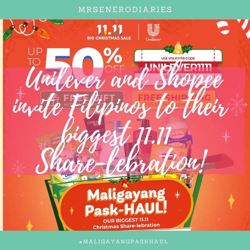 Unilever and Shopee invite Filipinos to their biggest 11.11 Share-lebration!