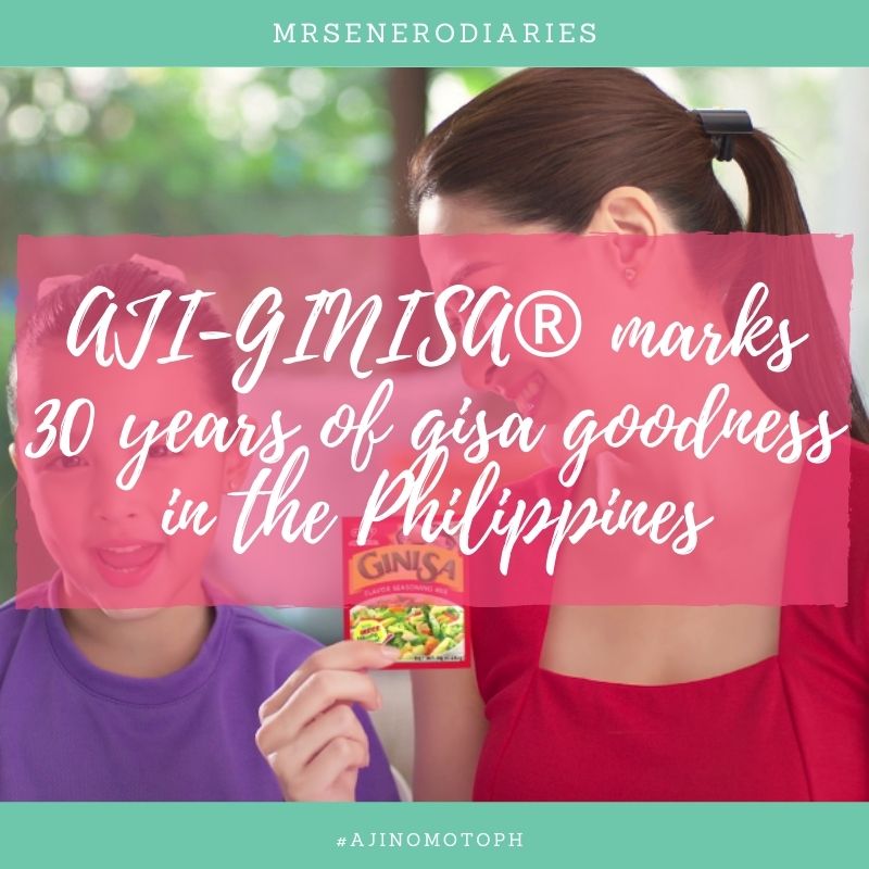AJI-GINISA® marks 30 years of gisa goodness in the Philippines