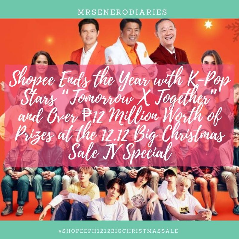 Shopee Ends the Year with K-Pop Stars “Tomorrow X Together” and Over ₱12 Million Worth of Prizes at the 12.12 Big Christmas Sale TV Special