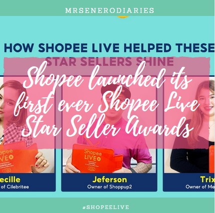 Shopee launched its first ever Shopee Live Star Seller Awards