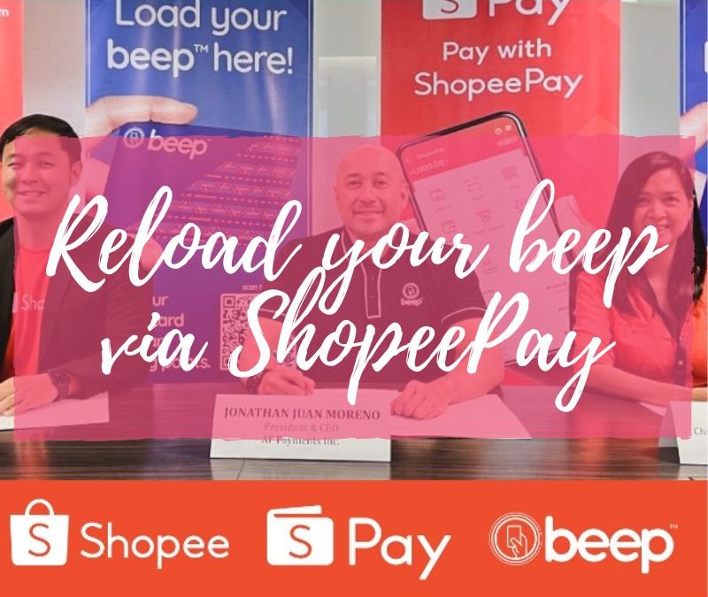 Reload your beep via ShopeePay