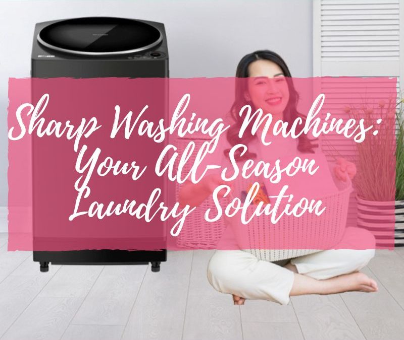 Sharp Washing Machines: Your All-Season Laundry Solution