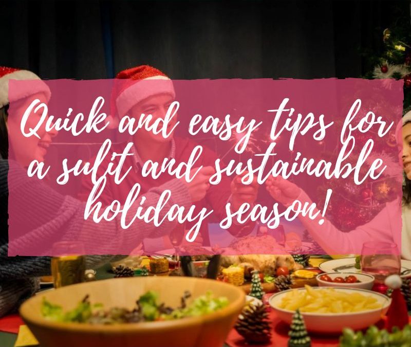 Quick and easy tips for a sulit and sustainable holiday season!