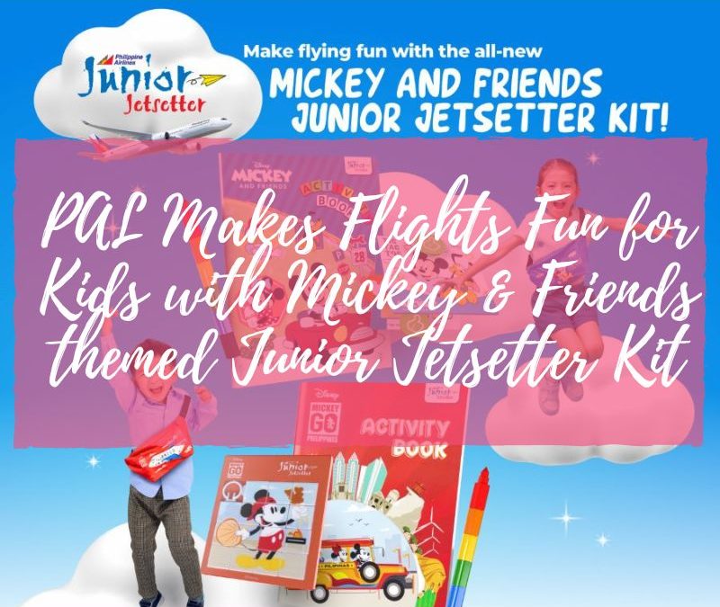 PAL Makes Flights Fun for Kids with Mickey & Friends themed Junior Jetsetter Kit
