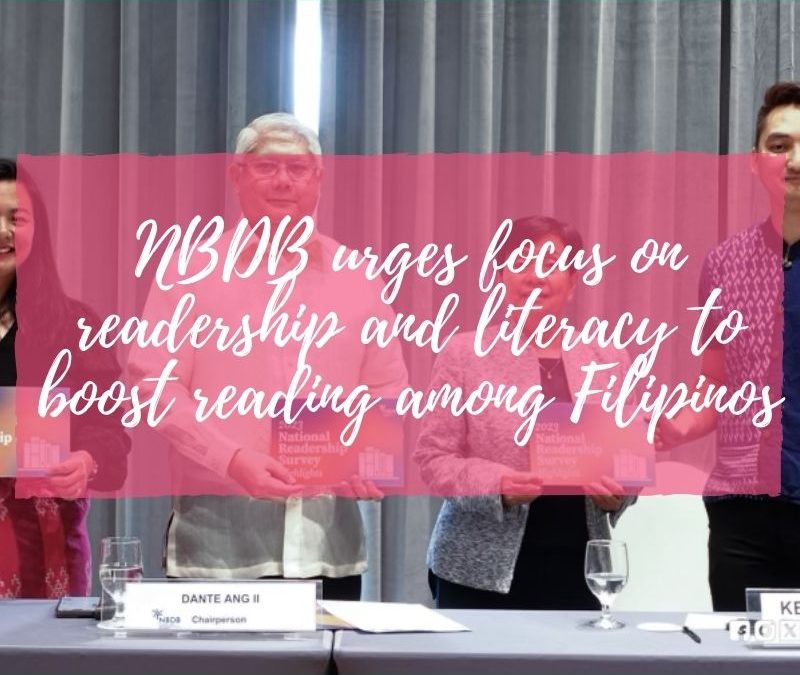 NBDB urges focus on readership and literacy to boost reading among Filipinos