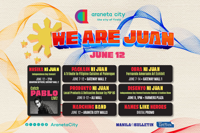History and heritage shine at Araneta City’s “We Are Juan” Independence Day celebration
