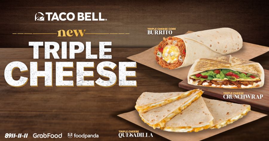 Calling all cheese lovers! These new Taco Bell products will make you go ‘cravings sa-cheese-fied’