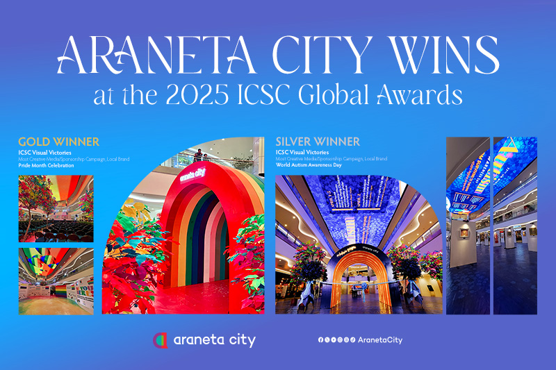 Araneta City Wins top Visual Victories awards at 2025 ICSC Global Awards