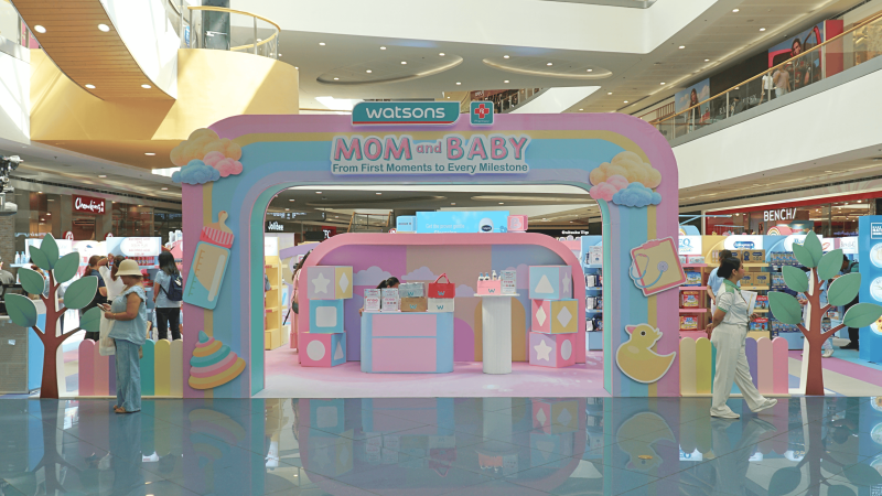 From First Smiles to Every Milestone:Step inside Watsons’ Mom & Baby hub at SM MOA